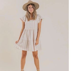 Rylee + Cru Multicolored Dolly Dress XS